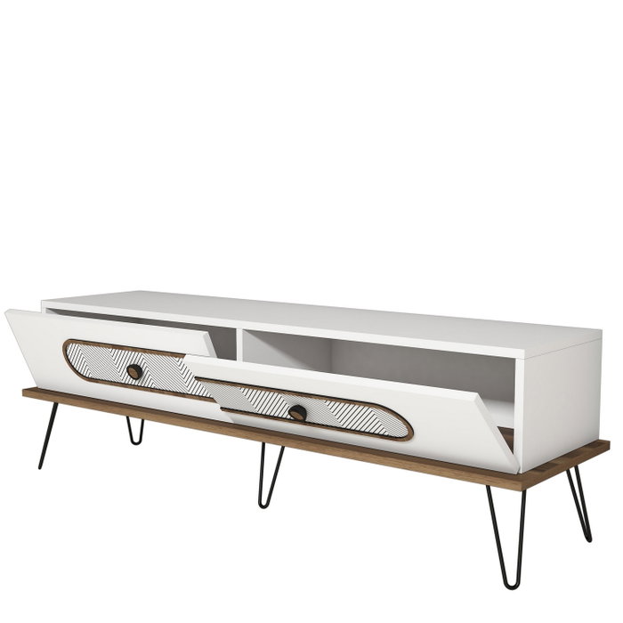 Hanah Home Ekol Soporte de TV Blanco